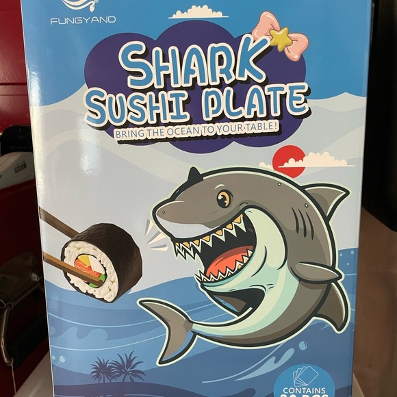 Sushi Shark Plate - Picture 3 of 5